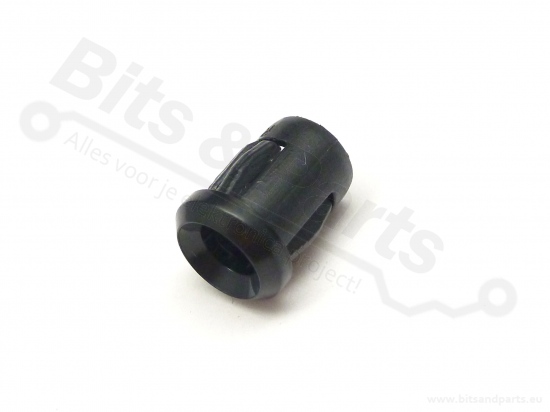 LED fitting/armatuur  5mm kunststof zwart